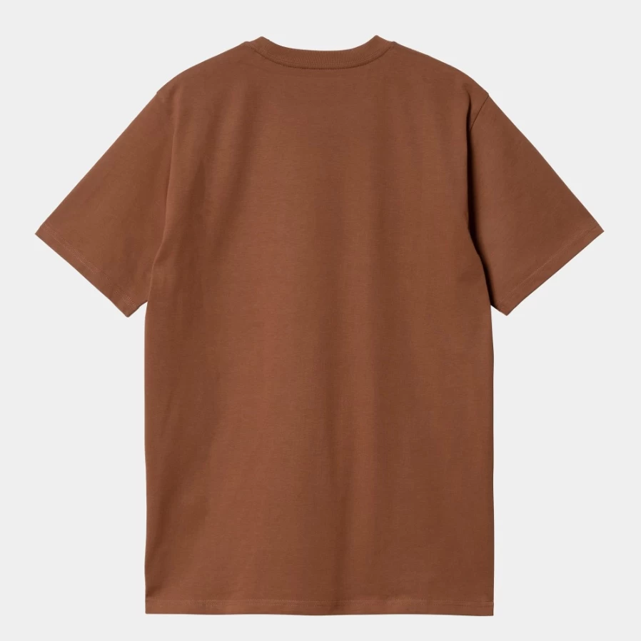 Carhartt WIP Men's Beaver Short Sleeve Pocket T-Shirt S/S Casual Comfort Fit