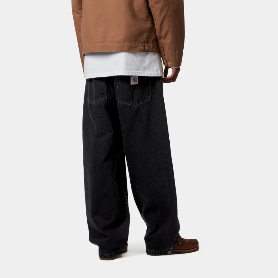 Carhartt WIP Brandon Pant for Men in Black - Durable Workwear & Casual Style
