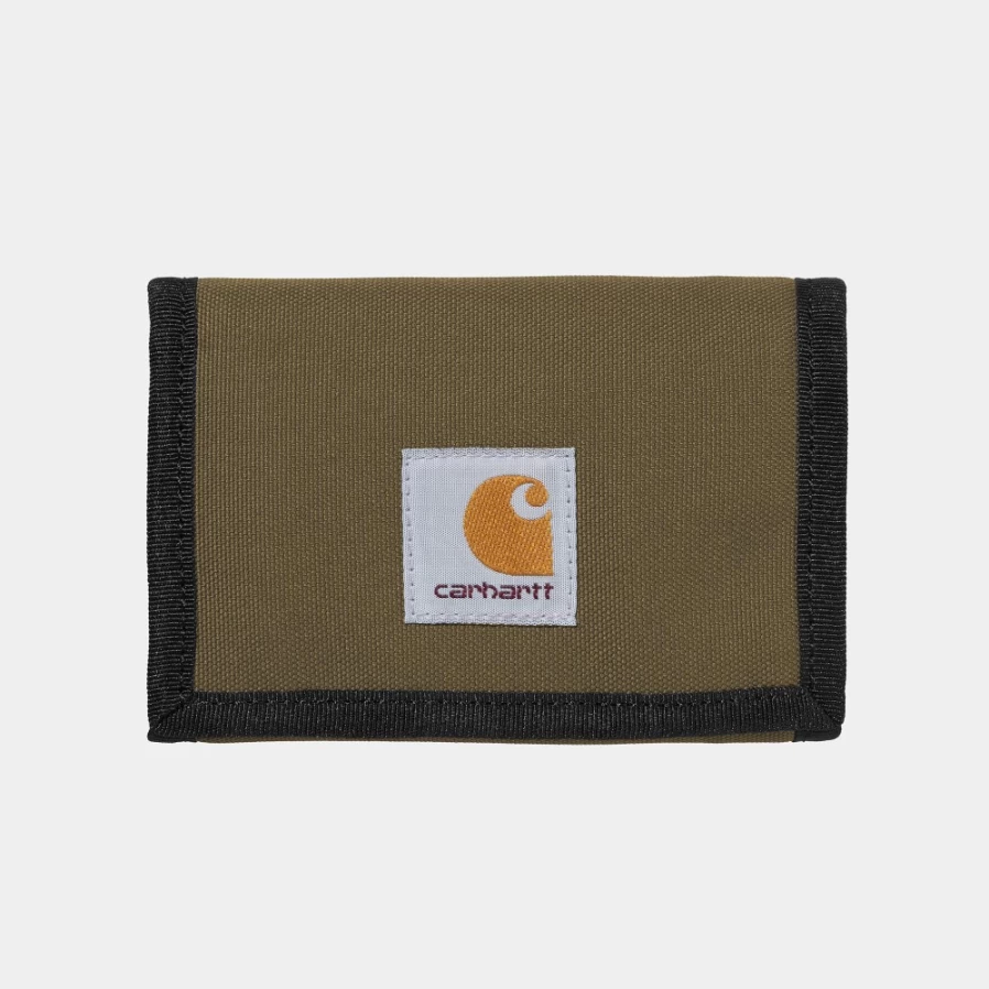 Carhartt WIP Alec Wallet in Highland - Durable Men's Leather Bifold Wallet