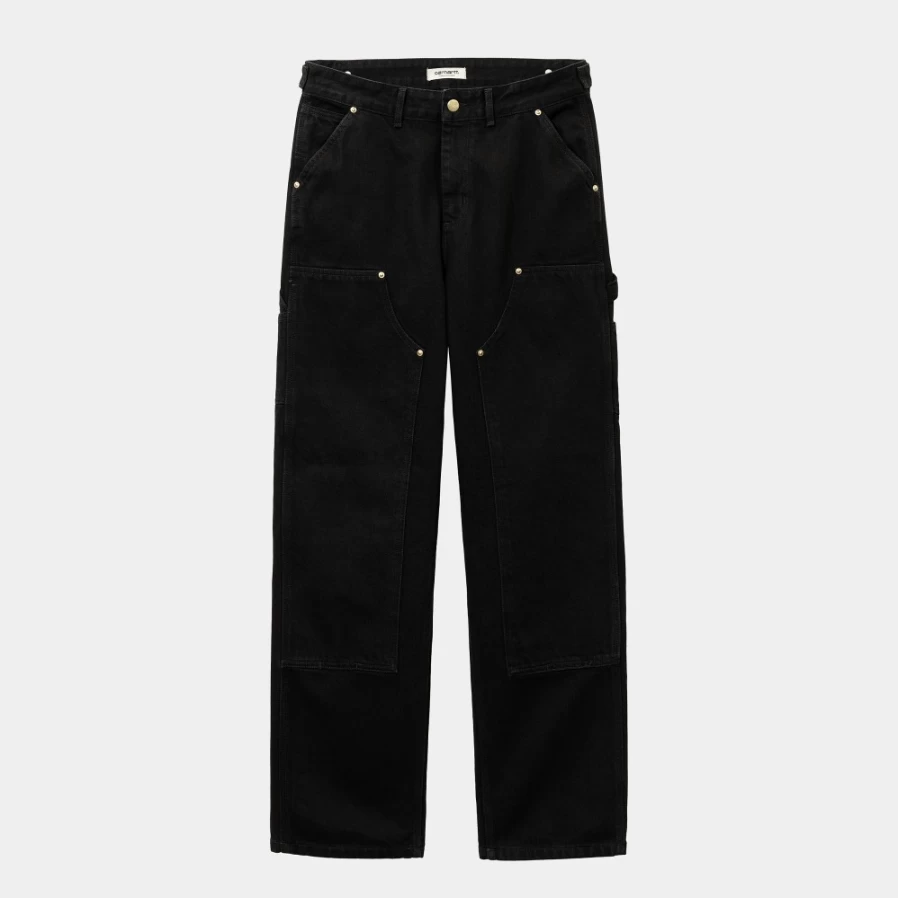 Carhartt WIP Women's Nash Dk Pant in Black - Durable Workwear Pants for Women