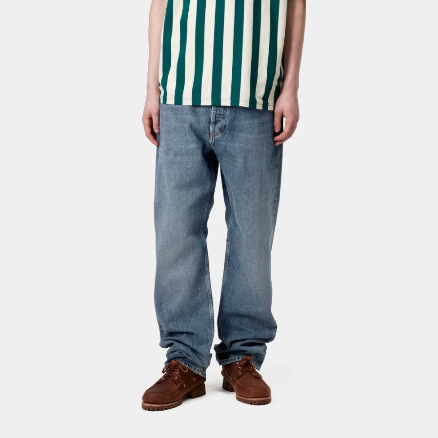 Carhartt WIP Men's Marlow Pant in Blue - Durable Workwear Trousers