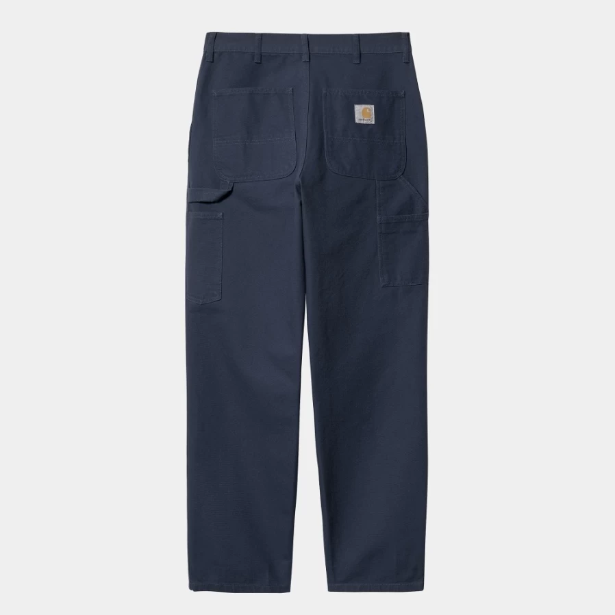 Carhartt WIP Men's Single Knee Work Pants in Blue - Durable Utility Pants for Men