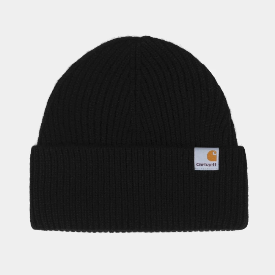 Carhartt WIP Gabe Beanie Black Winter Hat for Men & Women