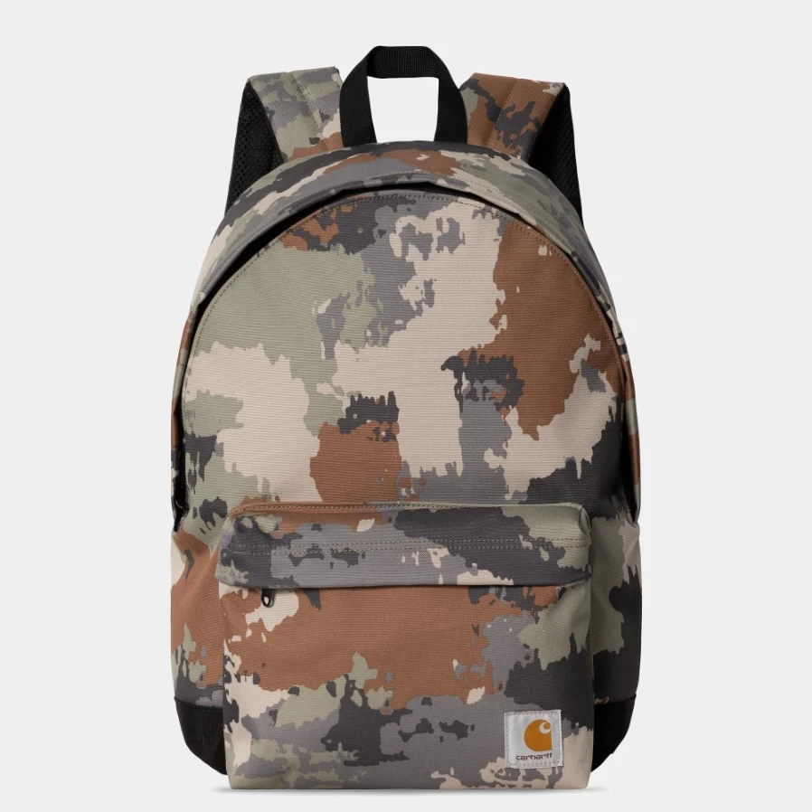 Carhartt WIP Jake Backpack - Trail Print Durable Daypack for Outdoor & Urban Use