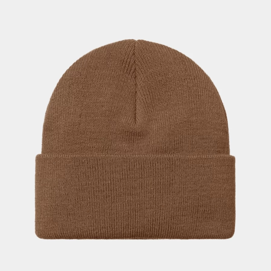 Carhartt WIP Chase Beanie Tamarind Gold - Warm Knit Cuffed Hat for Men & Women