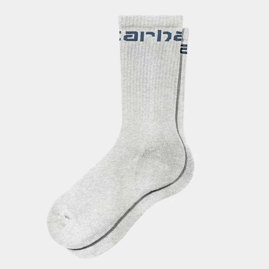 Carhartt WIP Socks in Ash Heather & Liberty - Durable Comfort for Everyday Wear