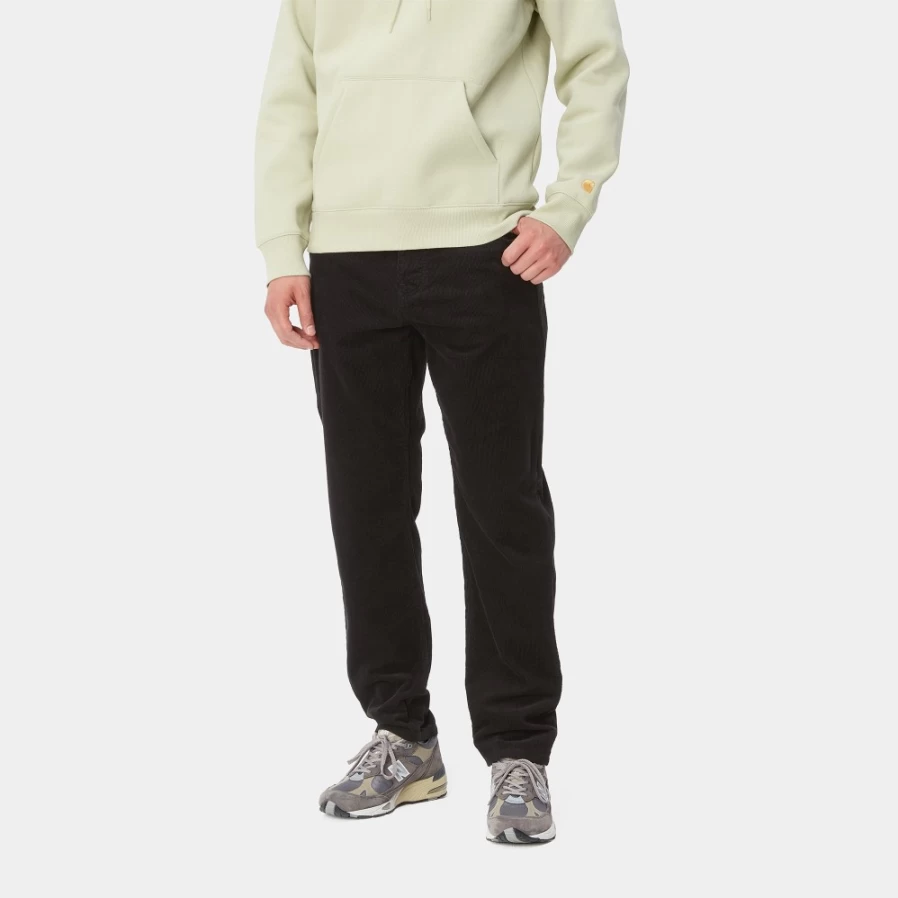 Carhartt WIP Men's Newel Pant in Black - Durable Workwear Trousers