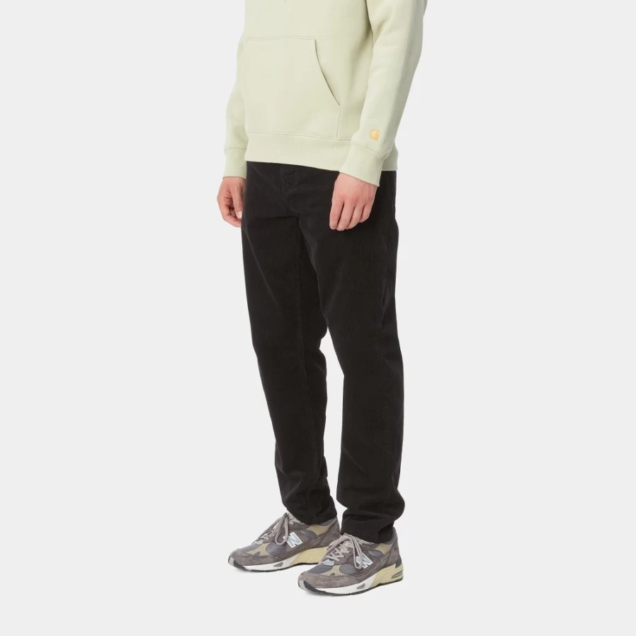 Carhartt WIP Men's Newel Pant in Black - Durable Workwear Trousers