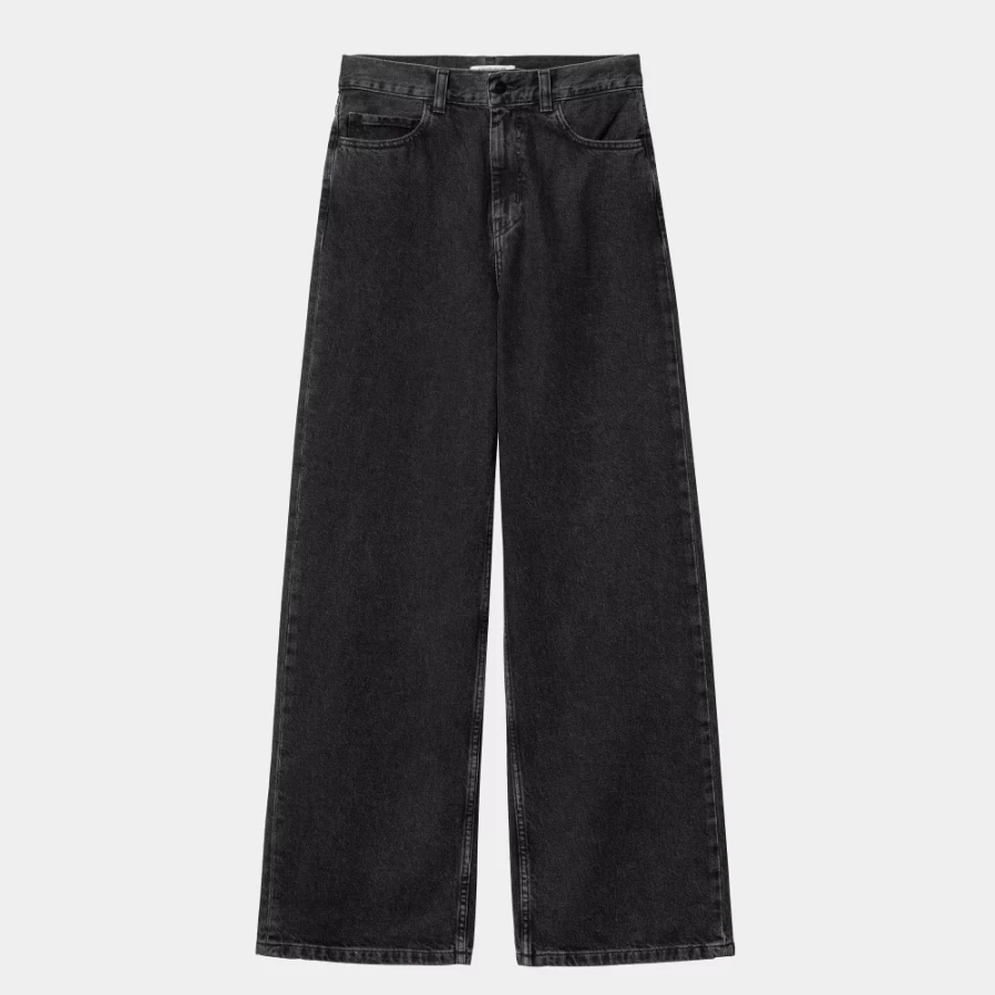 Carhartt WIP Women's Jane Pant in Black - Classic Fit Casual Trousers
