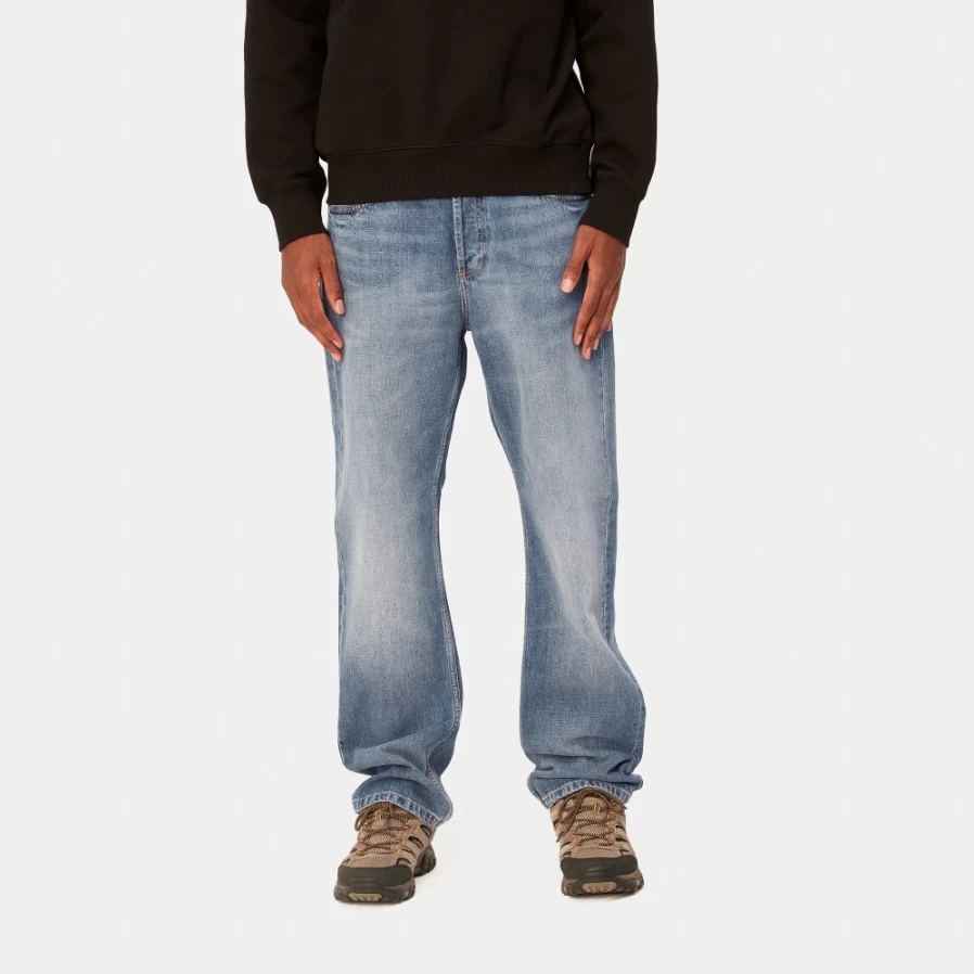 Carhartt WIP Men's Marlow Pant in Blue - Durable Workwear Trousers