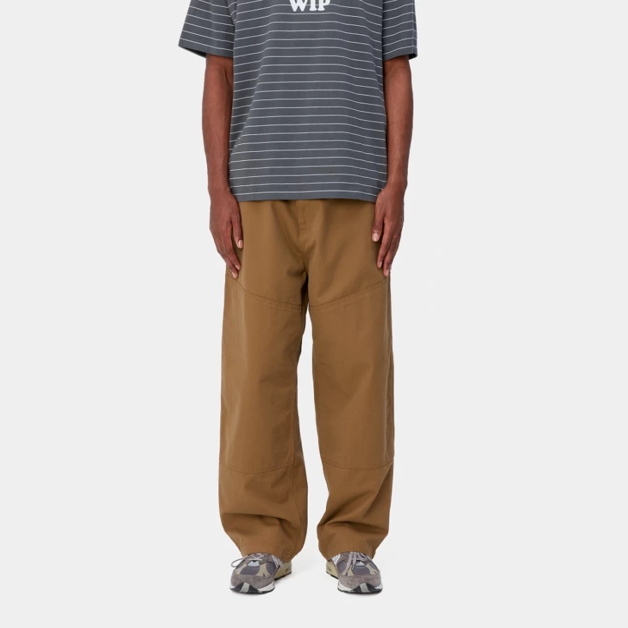 Carhartt WIP Men's Wide Panel Pant in Hamilton Brown - Durable Workwear Trousers