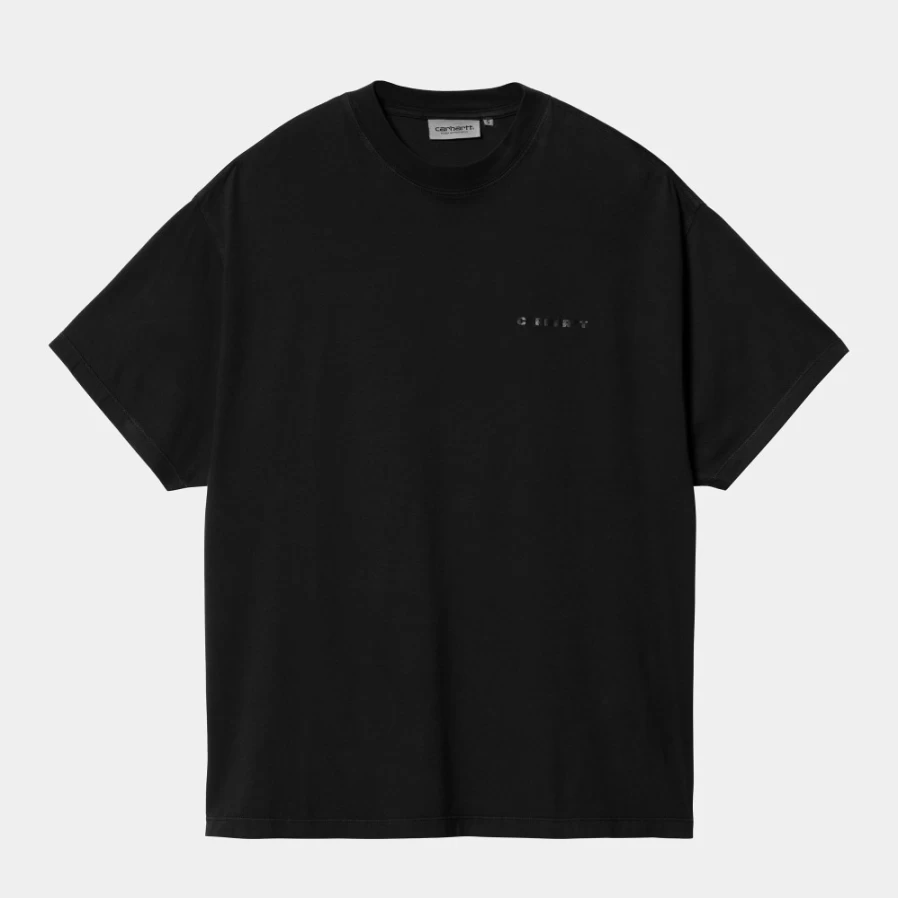 Carhartt WIP Women's Black Akron Short Sleeve T-Shirt