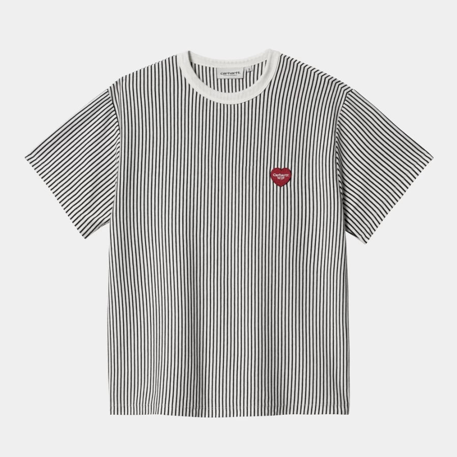 Carhartt WIP Women's Terrell Stripe Short Sleeve T-Shirt