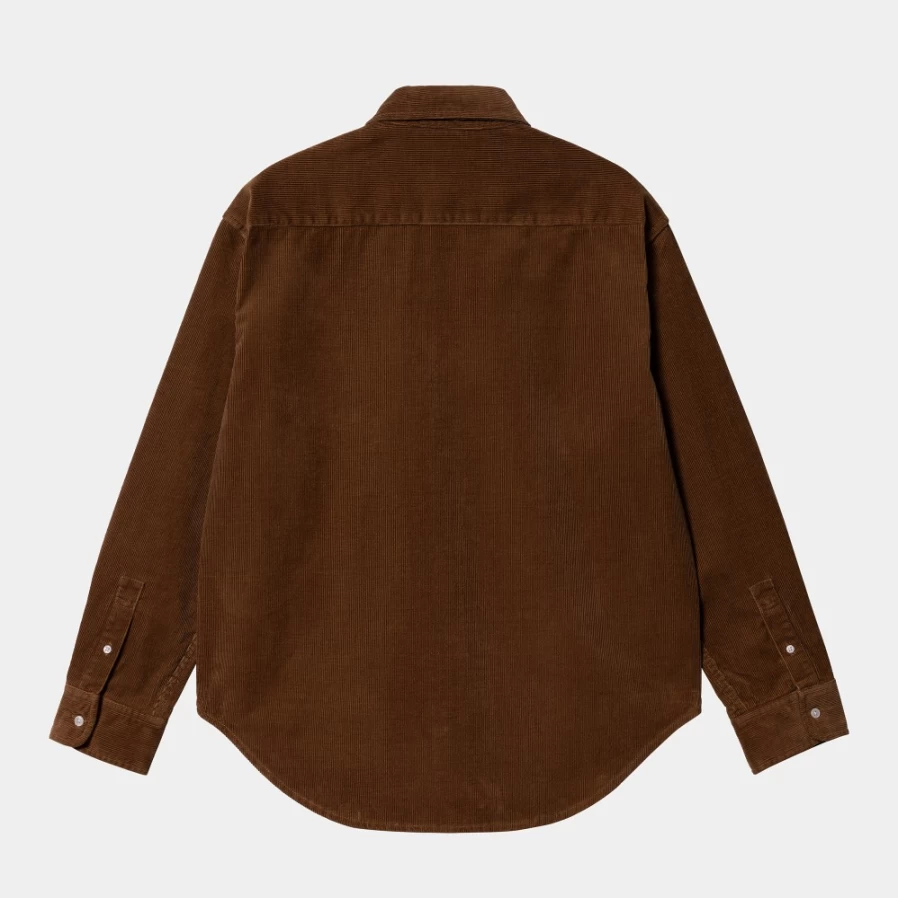 Carhartt WIP Men's Awake NY Hamilton Brown Shirt