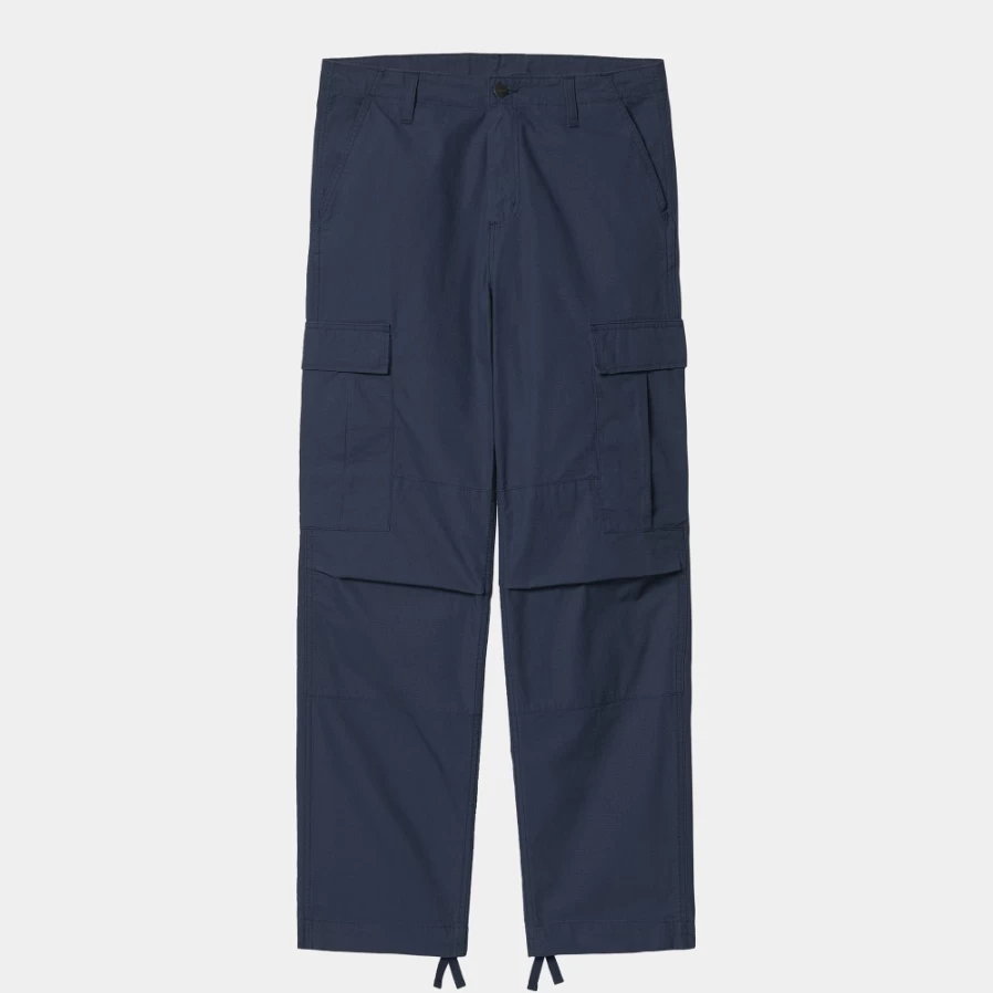 Carhartt WIP Men's Blue Regular Fit Cargo Pants
